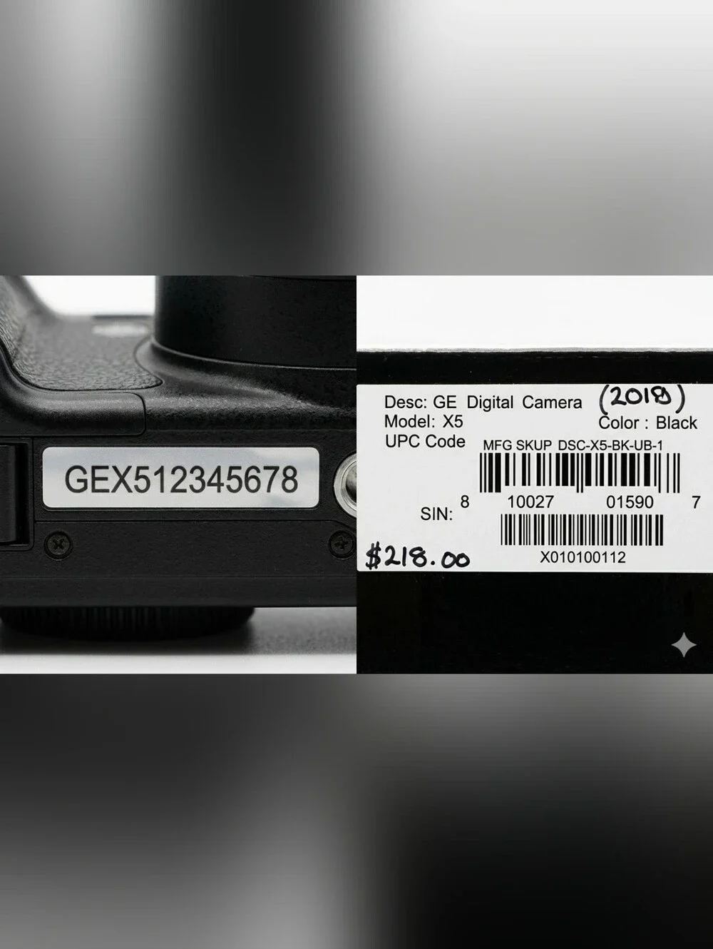 GE- Digital Camera with 15x Optical Zoom